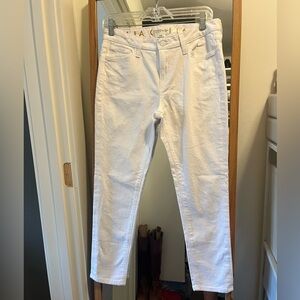 Kate Spade Broome Street Skinny Jeans In White